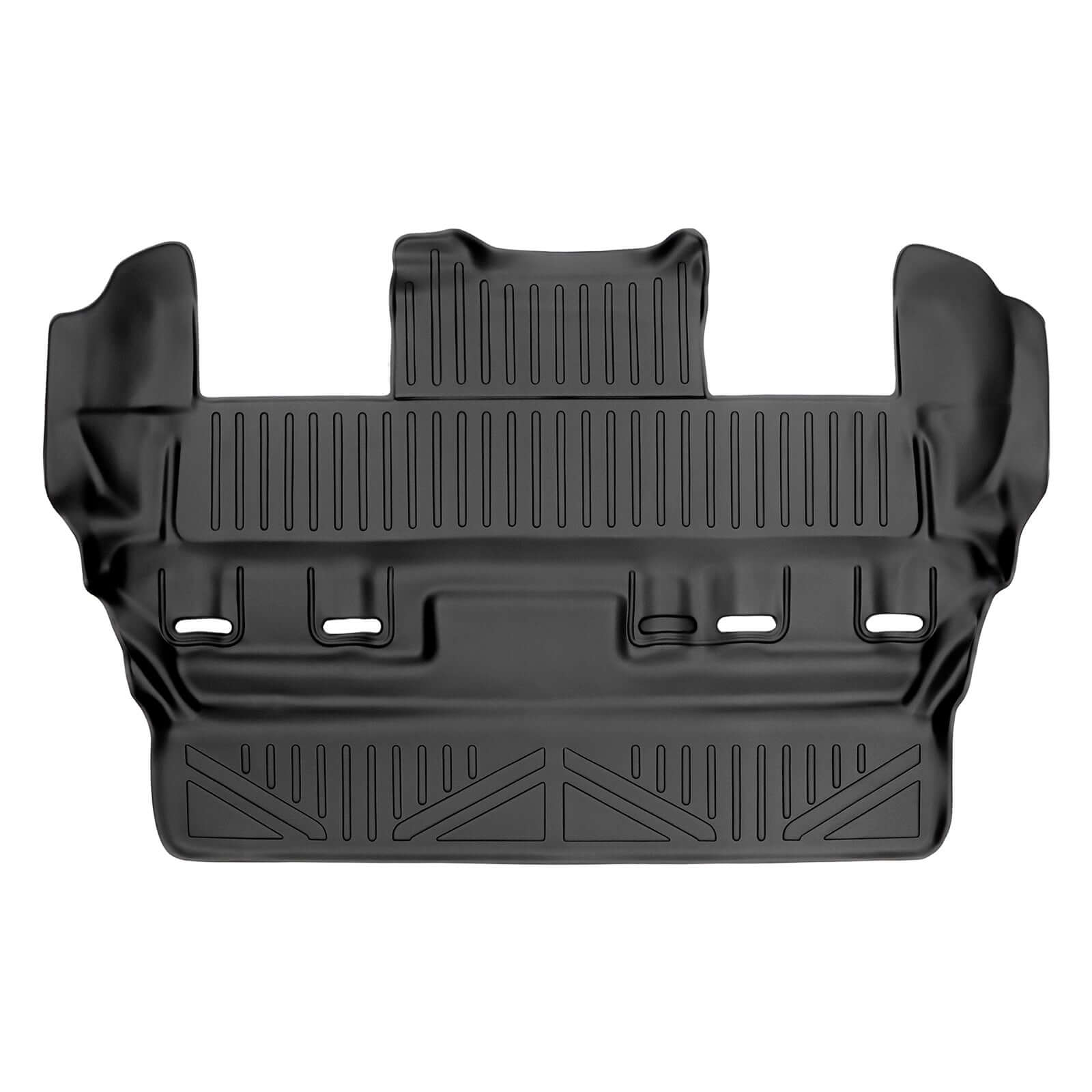 Smart Trim™ Custom Fit Floor Liners For 2015-2020 Chevrolet Tahoe / GMC Yukon With 2nd Row Bucket Seats