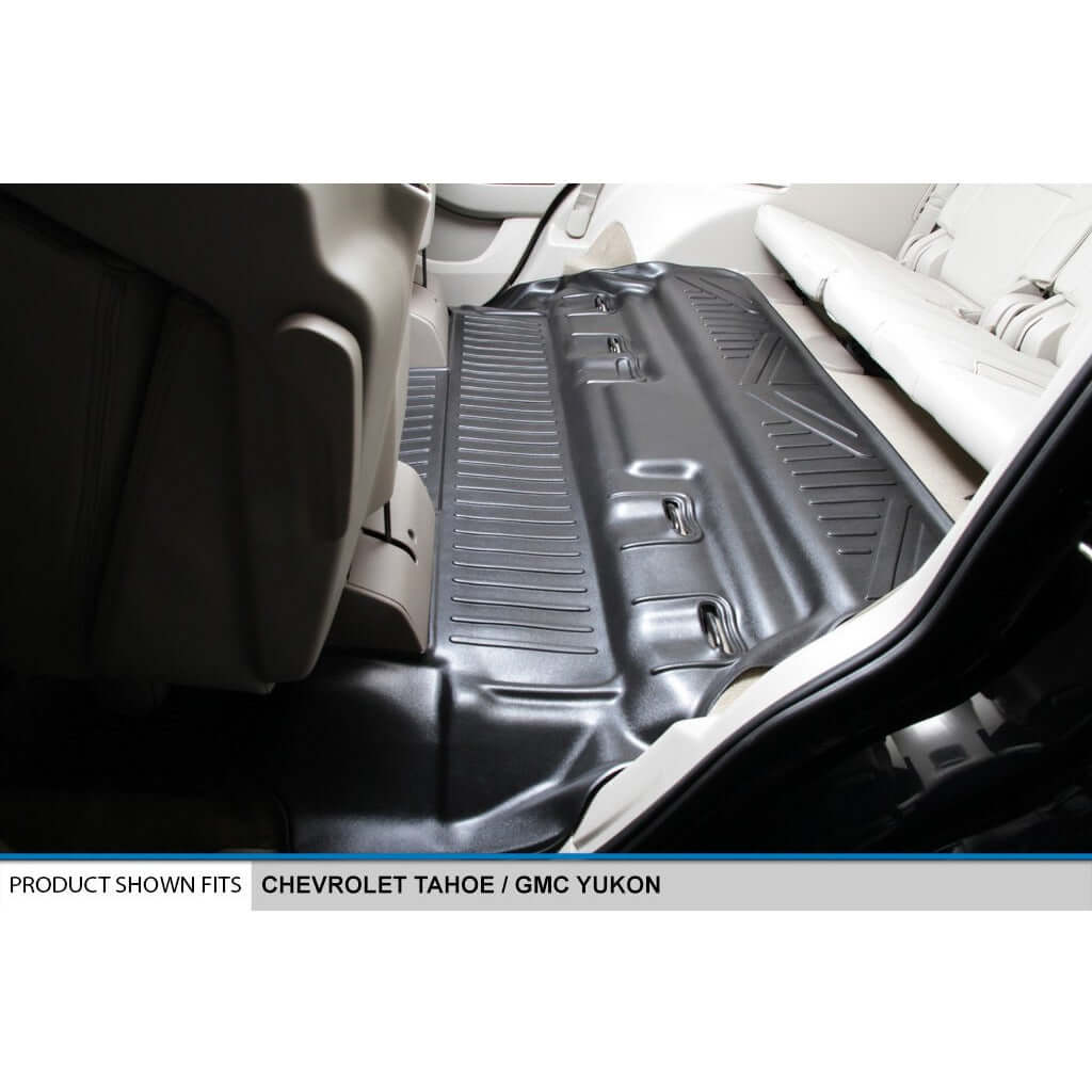 Smart Trim™ Custom Fit Floor Liners For 2015-2020 Chevrolet Tahoe / GMC Yukon With 2nd Row Bucket Seats