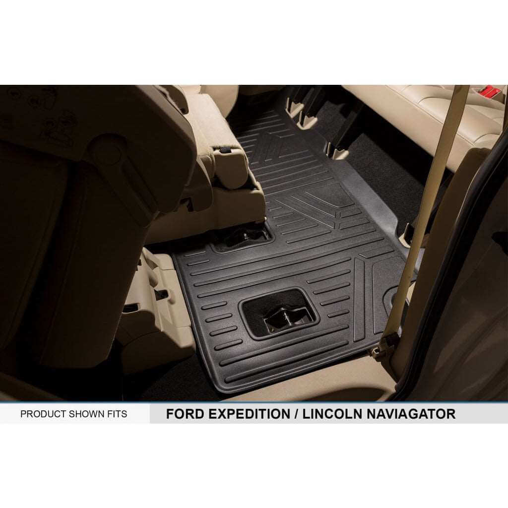 Smart Trim™ Custom Fit Floor Liners For 2011 - 2017 Ford Expedition EL/ Lincoln Navigator (with Console)