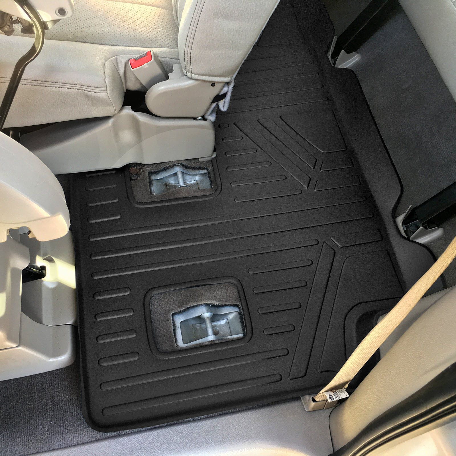 Smart Trim™ Custom Fit Floor Liners For 2011 - 2017 Ford Expedition EL/Lincoln Navigator (with 2nd Row Bench Seat or Console)