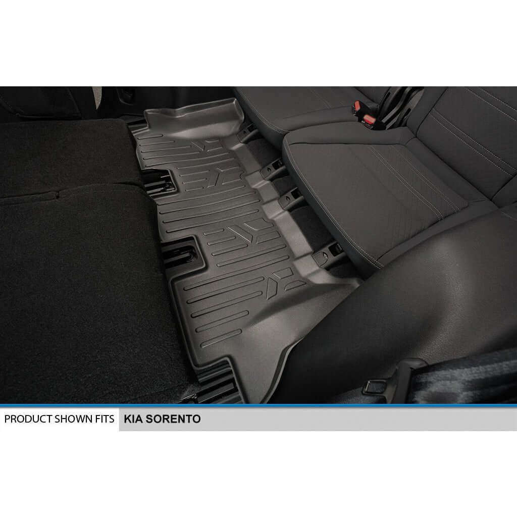 SMARTLINER Custom Fit Floor Liners For 2016-2020 Kia Sorento (7 Passenger Model Only)