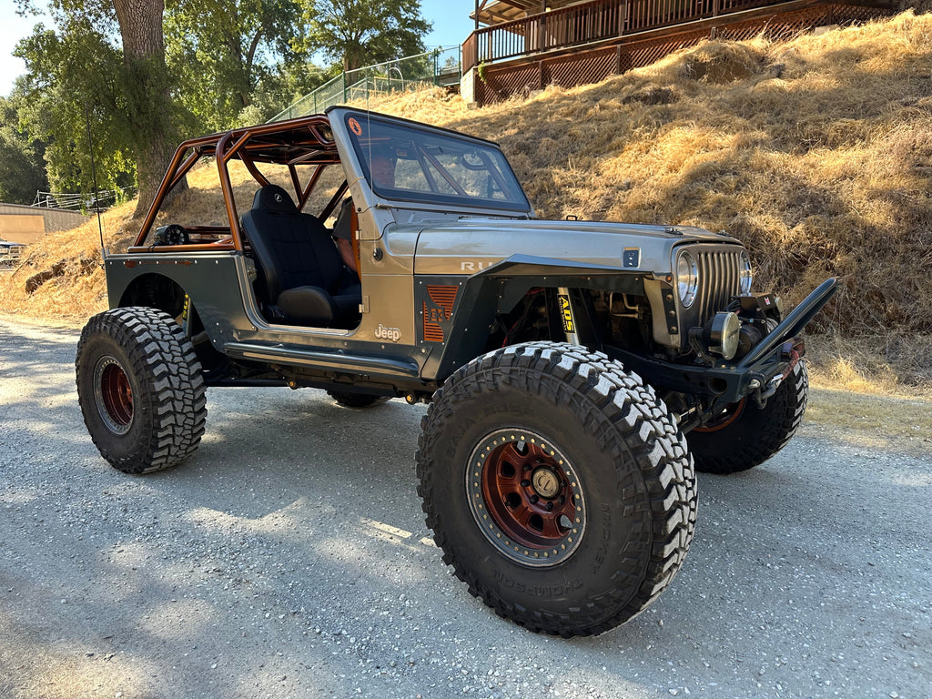 Diamond Series High Clearance Front Fenders for Jeep TJ Wrangler By Gatekeeper Off-Road