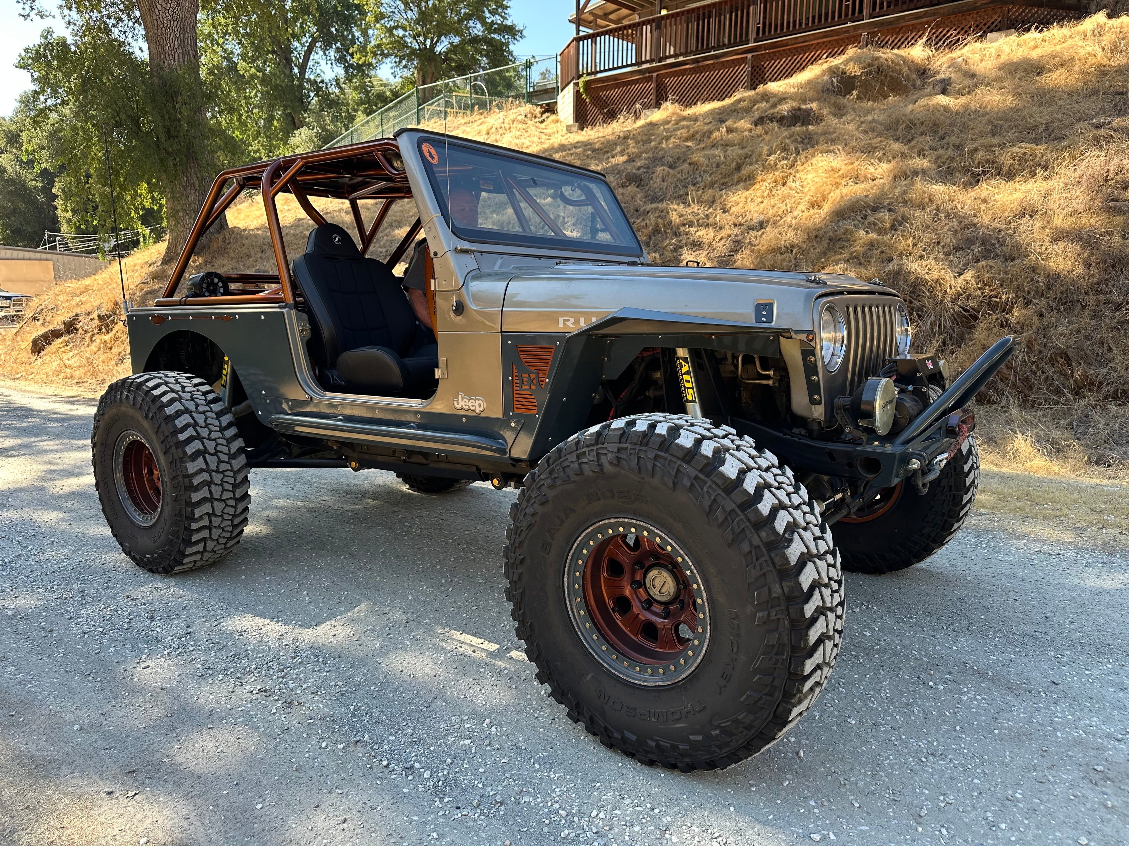 Diamond Series High Clearance Front Fenders for Jeep TJ Wrangler By Gatekeeper Off-Road
