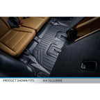 SMARTLINER Custom Fit Floor Liners For 2020-2025 Kia Telluride with 2nd Row Bucket Seats With Center Console