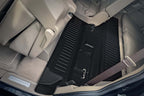 SMARTLINER Custom Fit Floor Mats 3 Rows and Cargo Liner Behind 2nd Row Set Black 2015 - 2020 Tahoe / Yukon with 2nd Row Bench Seats