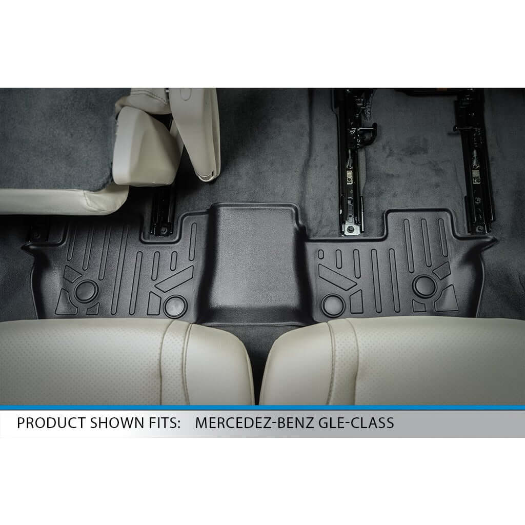 SMARTLINER Custom Fit Floor Liners For 2020-2025 Mercedes-Benz GLE-Class 7/8 Passenger