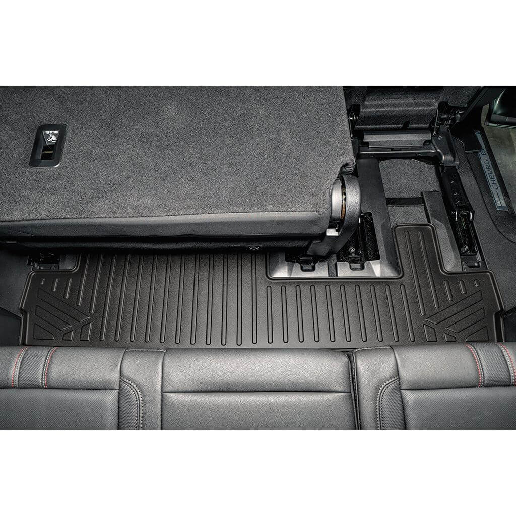 SMARTLINER Custom Fit Floor Liners For 2021-2025 Cadillac Escalade ESV with 2nd Row Bench Seat