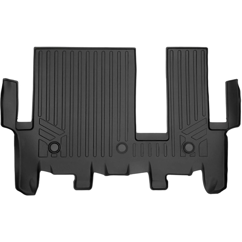 SMARTLINER Custom Fit Floor Liners For 2021-2025 Toyota Sienna with 2nd Row Bench Seat no Spare Tire