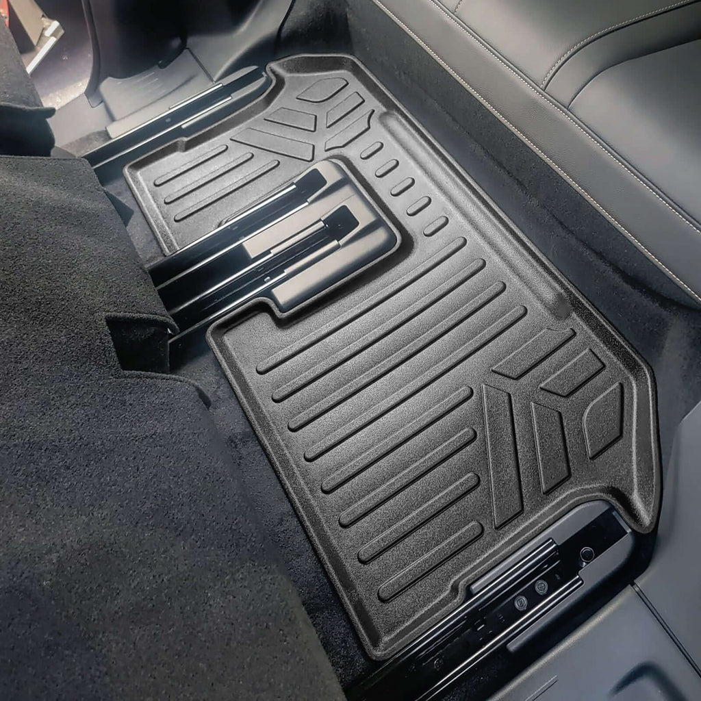 SMARTLINER Custom Fit Floor Liners For 2024-2025 Mazda CX-90 Plug-In Hybrid (Only Fits 2nd Row Bucket Seats With No Center Console)