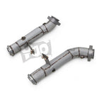 Catless Race Stainless Downpipe for Mercedes Benz C43 AMG E43 AMG 3.0T - Bull Boost Performance