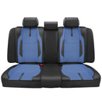 Drive Series Full Set Seat Covers - Black/Dark Blue