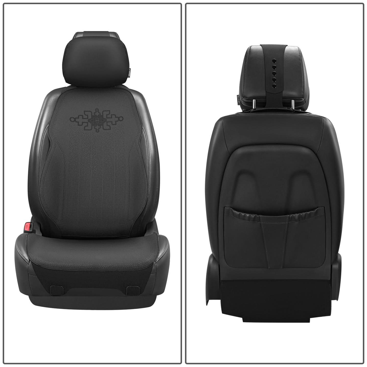 Protex Plus Full Set Seat Covers - Black