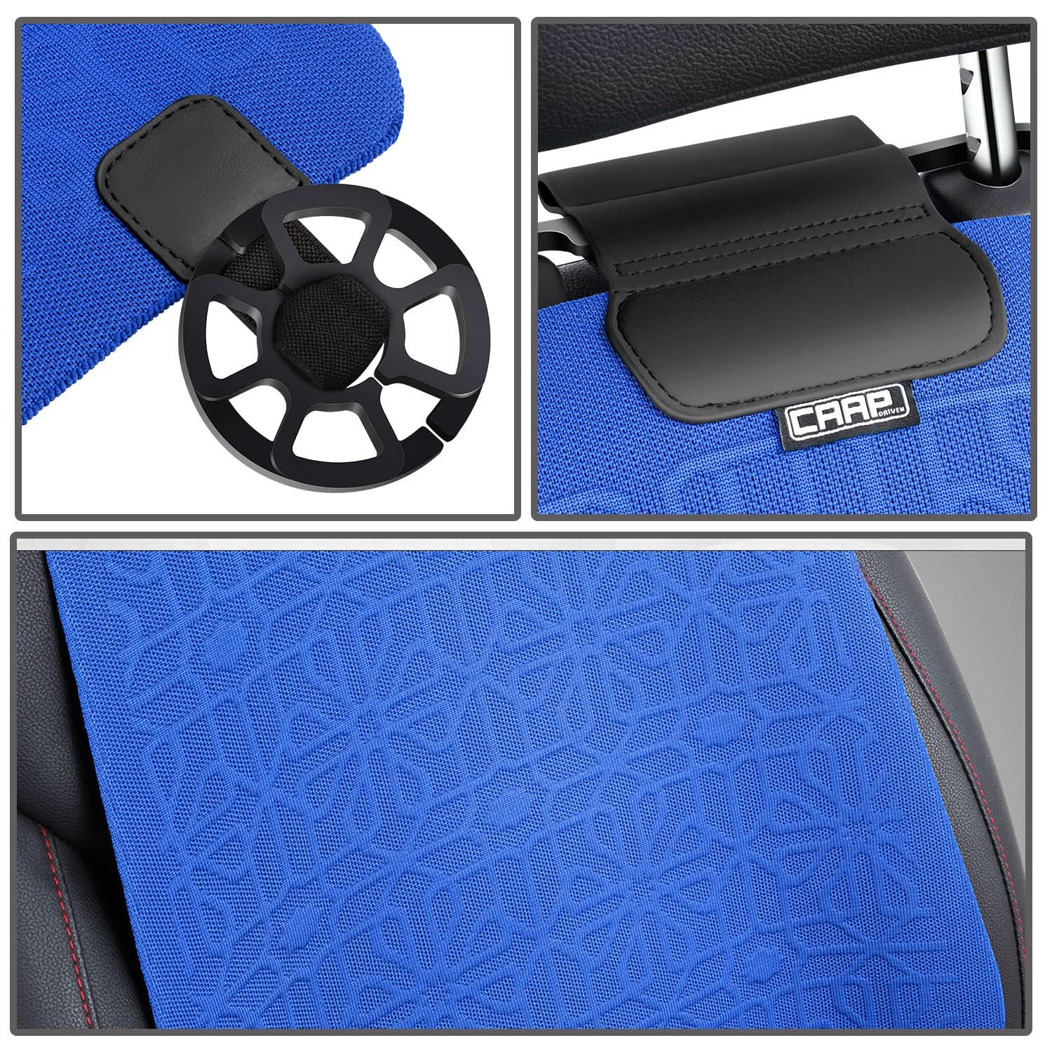 Protex Series Front Row Seat Covers - Blue
