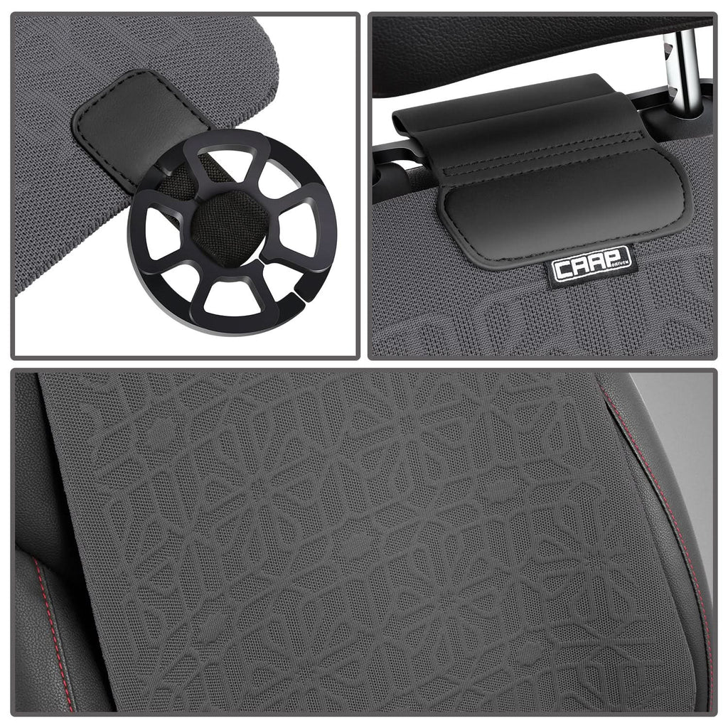 Protex Series Front Row Seat Covers - Dark Grey