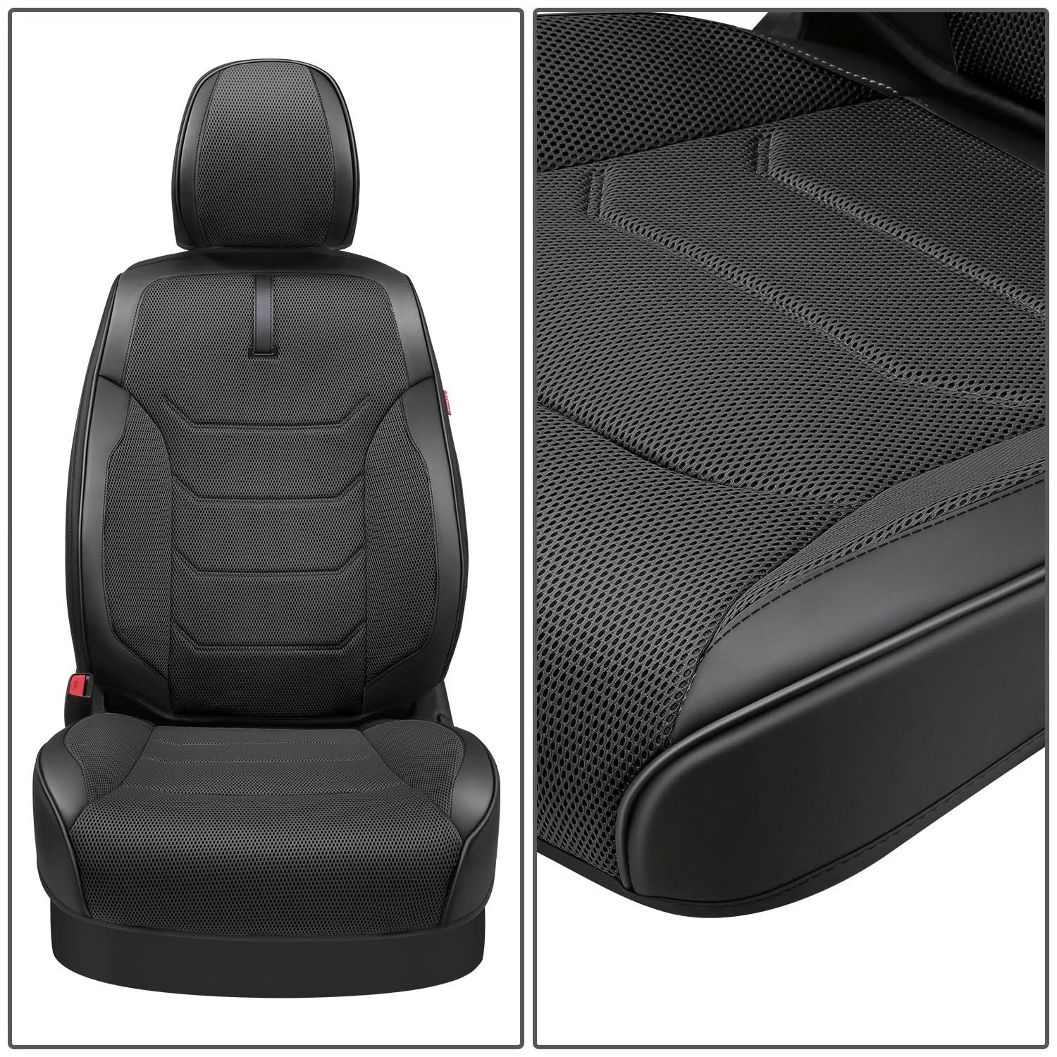 Sport Series Full Set Seat Covers - Black