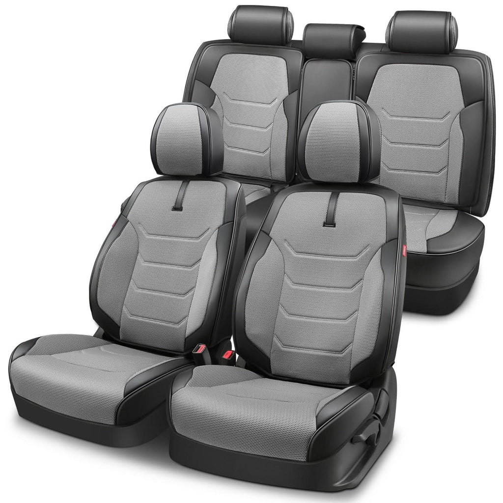 Sport Series Full Set Seat Covers - Grey