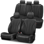 Touring Series Full Set Seat Covers - Black