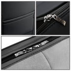 Voris Style Front Row Seat Covers - Black/Grey