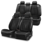 Voris Style Full Set Seat Covers - Black
