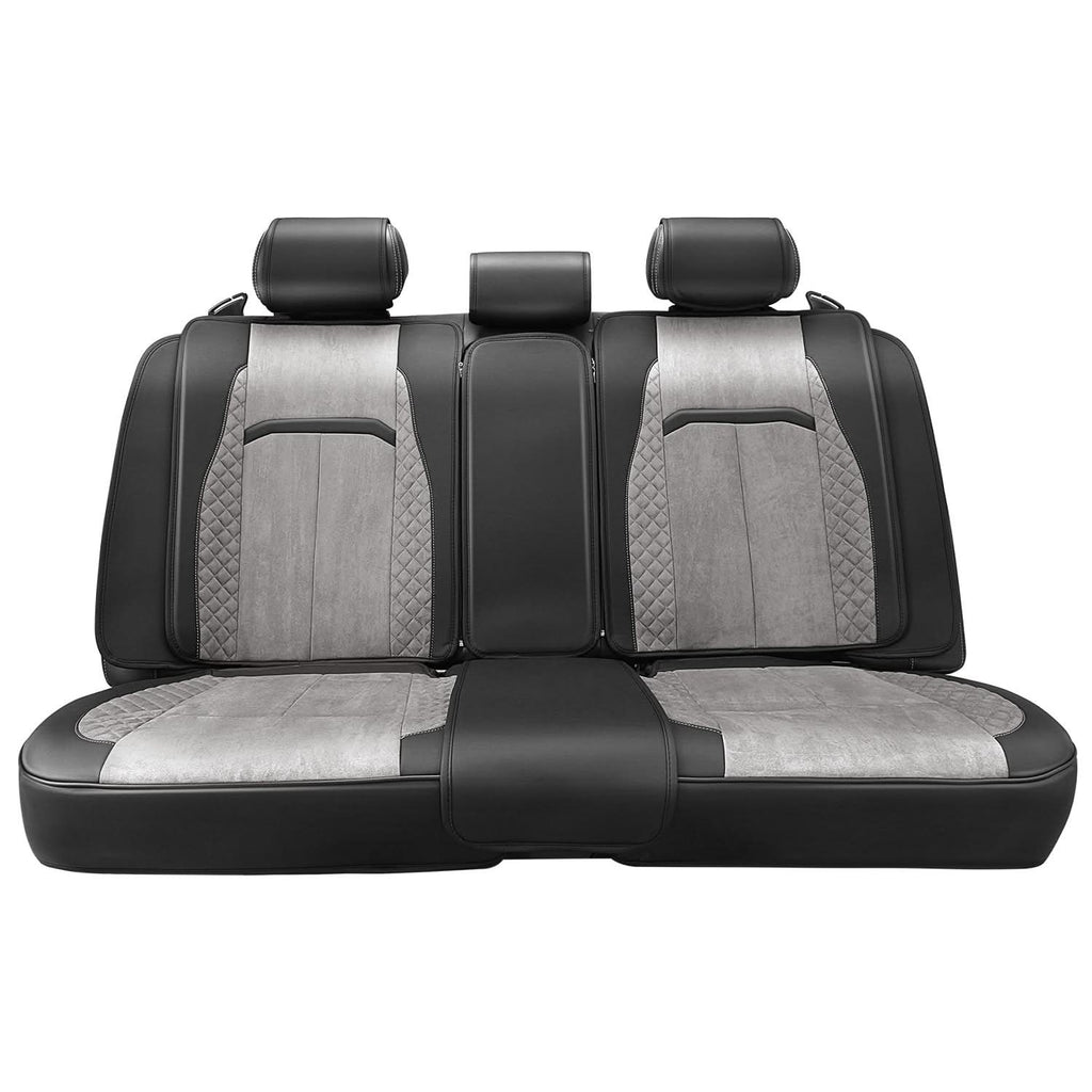 Voris Style Full Set Seat Covers - Black/Grey