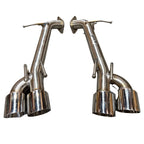 High Flow Straight Axle Back Exhaust for Toyota Camry XLE LE SE 18-24 2.5L 3.5L - Bull Boost Performance
