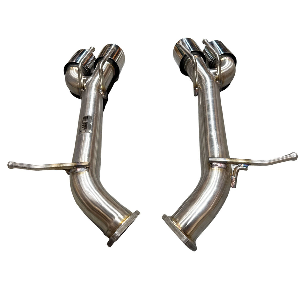 High Flow Straight Axle Back Exhaust for Toyota Camry XLE LE SE 18-24 2.5L 3.5L - Bull Boost Performance