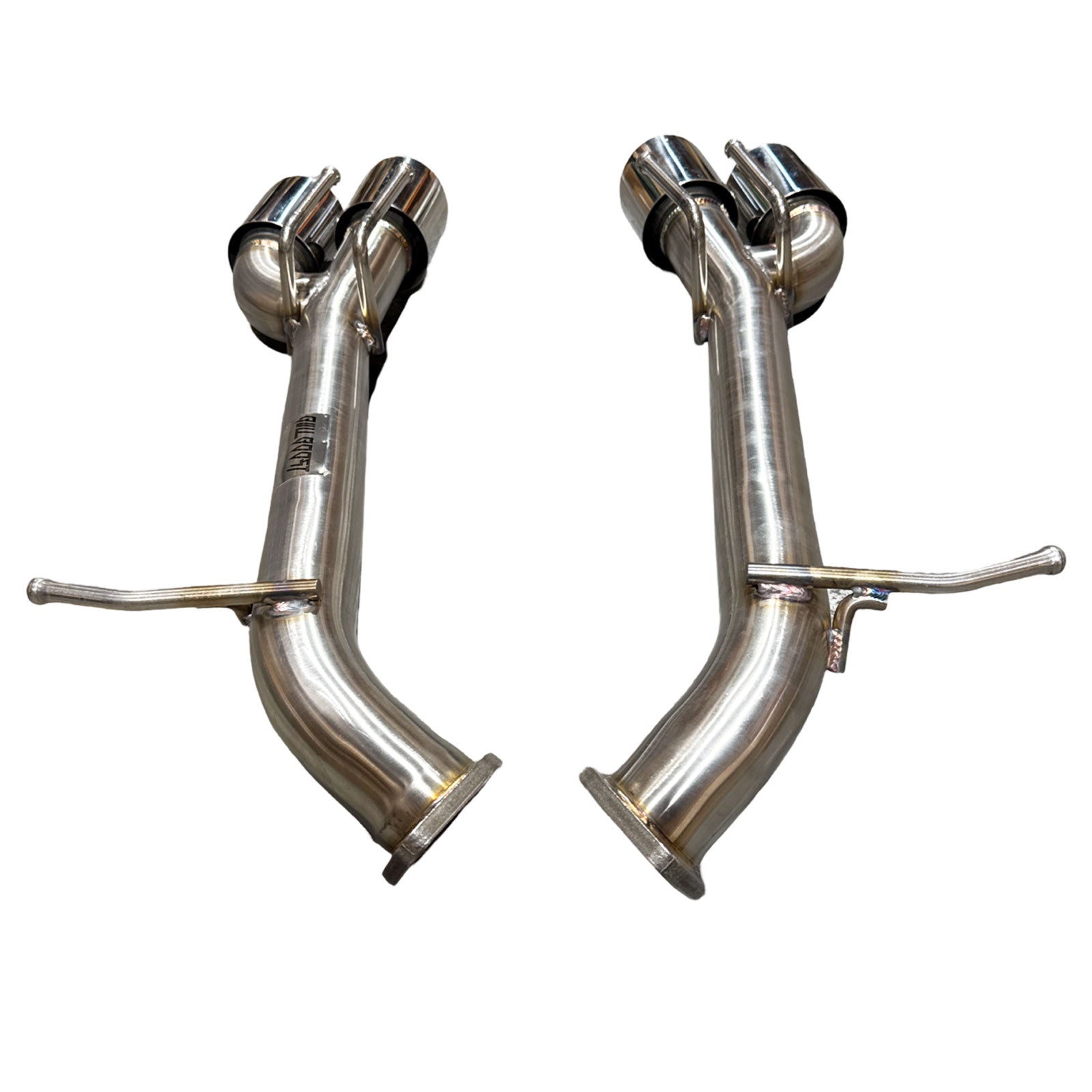 High Flow Straight Axle Back Exhaust for Toyota Camry XLE LE SE 18-24 2.5L 3.5L - Bull Boost Performance