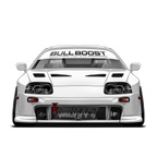 Bull Boost Vinyl Window Banner - Modern - Bull Boost Performance