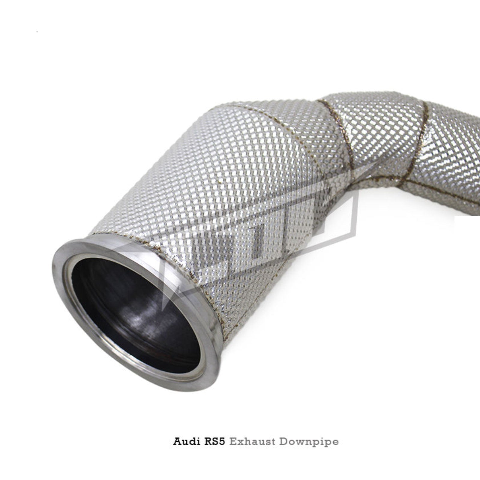 Catless High Flow 304 Stainless Exhaust Downpipe for Audi RS4 RS5 2.9T - Bull Boost Performance
