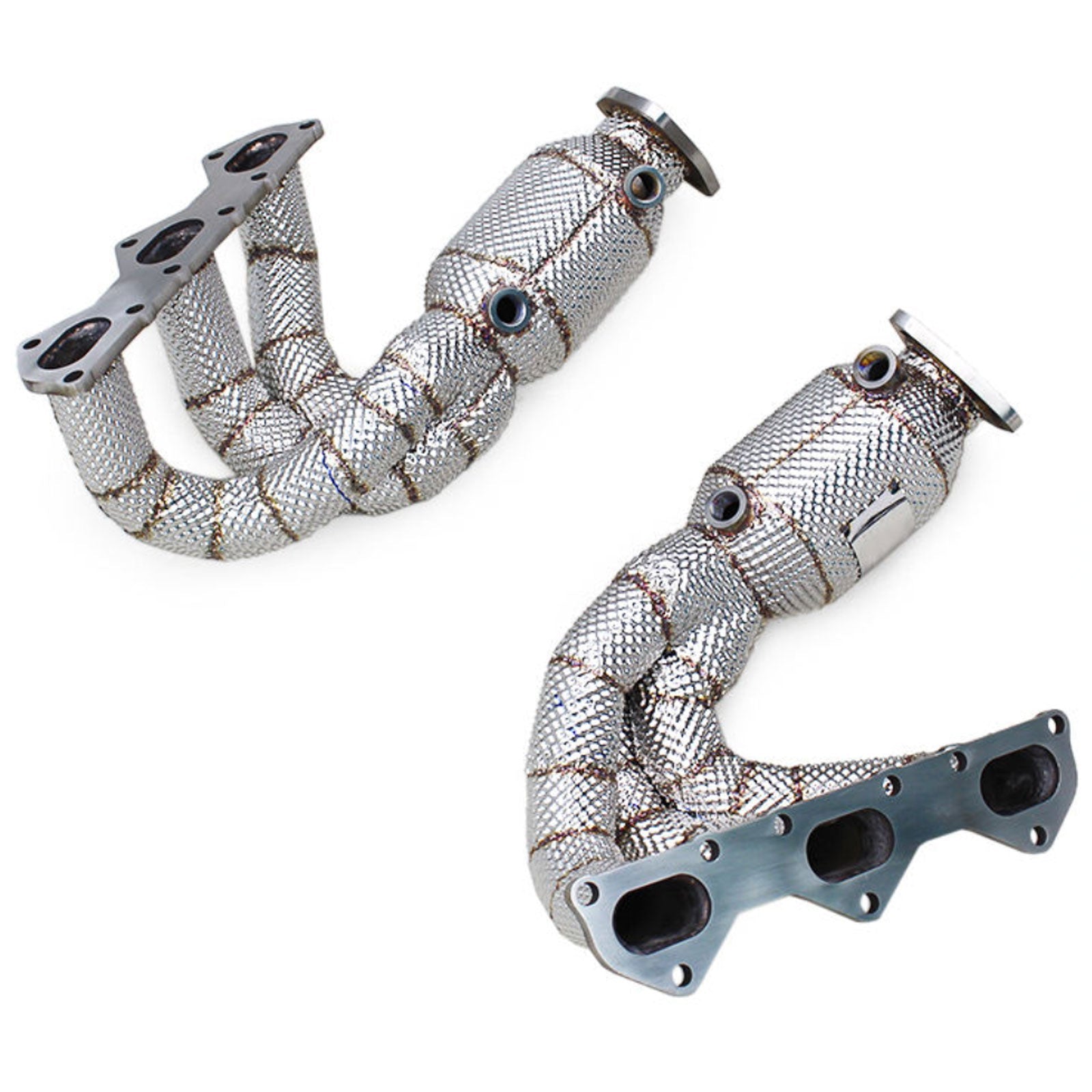 Catted Exhaust Manifold for Porsche Boxster Cayman 987 987.2 - Bull Boost Performance