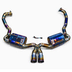 Titanium F1 Valved Catback Exhaust for Porsche Boxster Cayman 981 - Bull Boost Performance