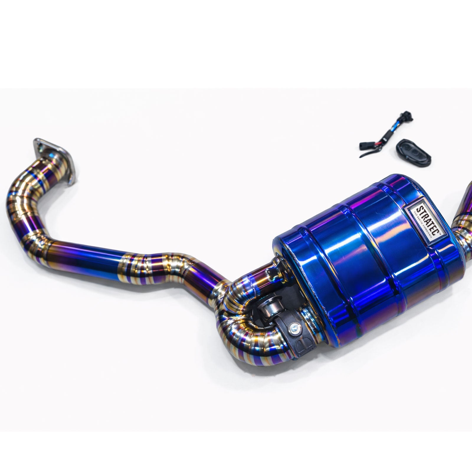 Titanium F1 Valved Catback Exhaust for Porsche Boxster Cayman 981 - Bull Boost Performance