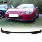 Fits Honda Civic 96-98 T-R PP Front Bumper Lip + Sun Window Visor