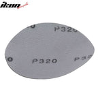 100PC 5" Wet Dry No Hole Sand Paper Disc 320 Grit Repair Sandpaper