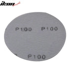 100PC 5" Wet Dry No Hole Sand Paper Disc 100 Grit Repair Sandpaper