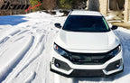 2016-2021 Honda Civic 10th-Gen Type-R Style Front Bumper Conversion