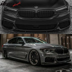 2017-2020 BMW G30 MP Style Front Lip & Side Sill & Type1 Diffuser