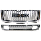 2007-2013 GMC Sierra 1500 Denali Front Bumper Upper + Grille Guards