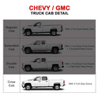 2019-2022 Chevy Silverado GMC Sierra Crew Cab Factory Style Side Step