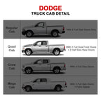 2019-2023 Ram 1500 Quad Cab Running Boards Stainless Steel