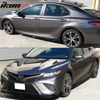 2018-2024 Toyota Camry IKON Matte Side Skirts & Rocker Panel