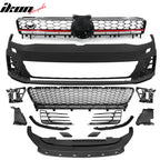 2015-2017 Golf 7 MK7 GTI Type Front Bumper + Grill Logo Badge Base