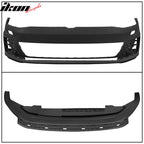 2015-2017 Golf 7 MK7 GTI Type Front Bumper + Grill Logo Badge Base