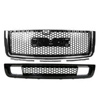 2007-2013 GMC Sierra 1500 Denali Upper Grille Lower Bumper Grille ABS