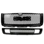 2007-2013 GMC Sierra 1500 Denali Upper Grille Lower Bumper Grille ABS