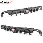 2012-2014 Chrysler 300 SRT Shark Fin Rear Diffuser with LED Light PP