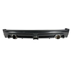 Fits 06-11 Civic MG RR Rear Diffuser Twin Outlet w/Red 3rd Brake Light