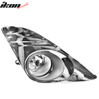 2012-2014 Toyota Camry Front Bumper Fog Lights Chrome w/ Black Bezel