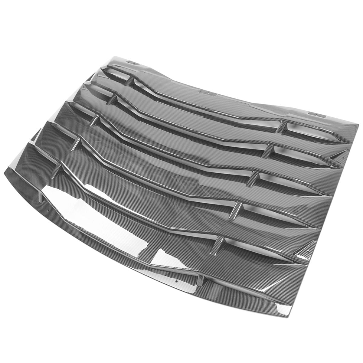 2011-2023 Dodge Charger V2 Side & Rear Window Louver Cover CF Print