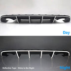 2015-2023 Dodge Charger SRT Rear Diffuser with Reflective Tape PP